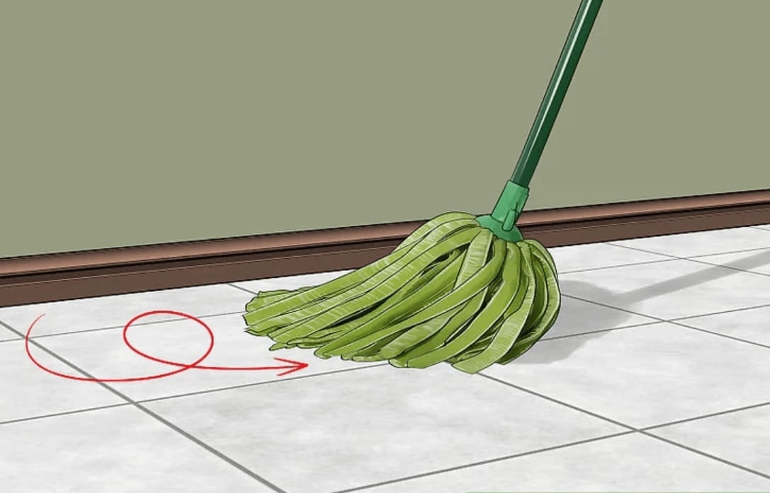 cách làm sạch sàn nhà